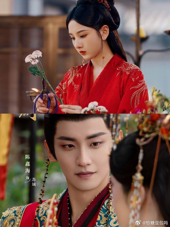 宋祖儿把甄嘉芙的娇俏勇敢演绎得活灵活现，少女灵动尽显。陈鑫海从“表哥”到裴右安，