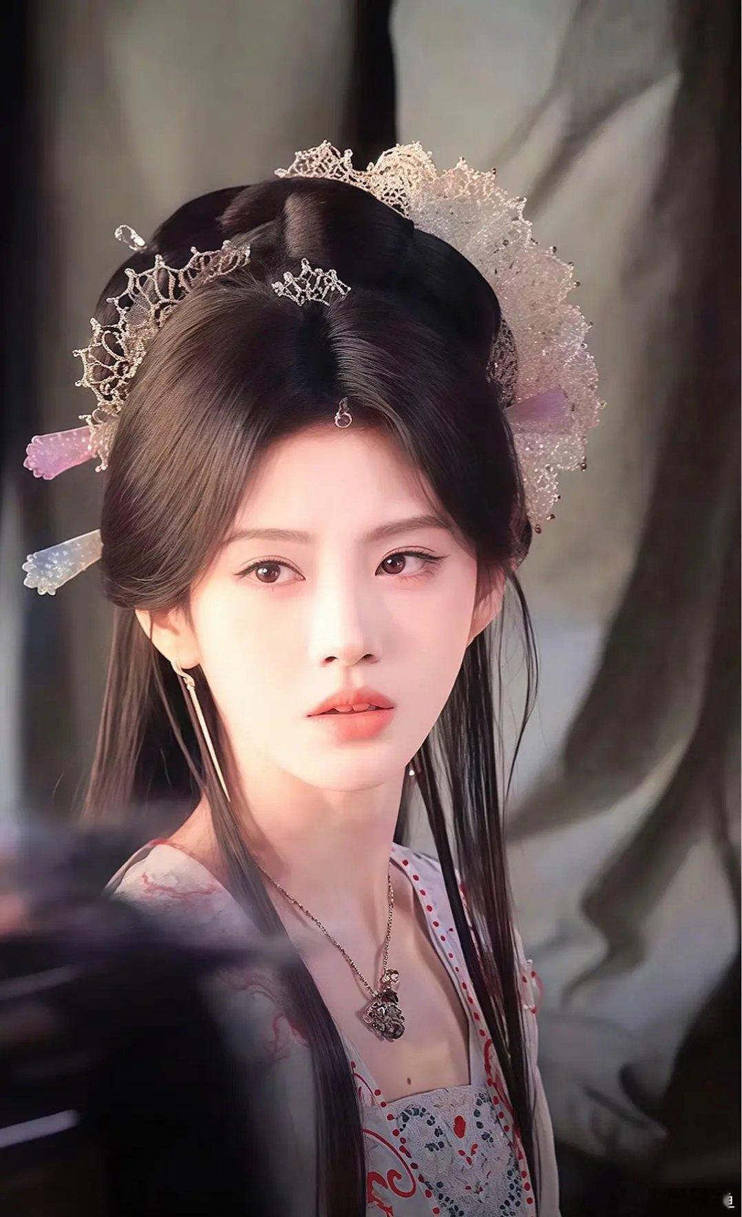 感觉鞠婧祎这个造型是来战里面最美的！ 