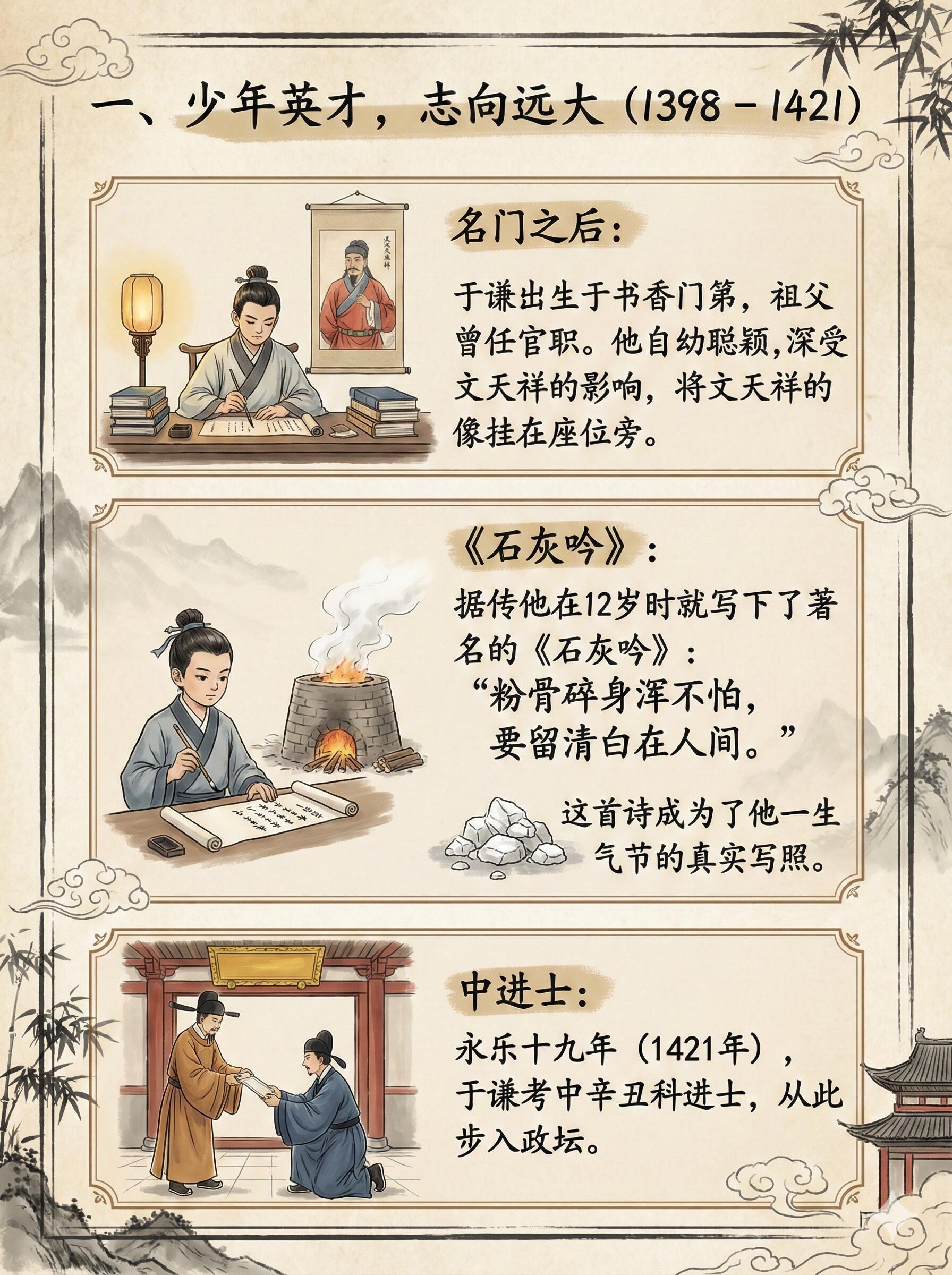 力挽狂澜！大明脊梁于谦于少保。 