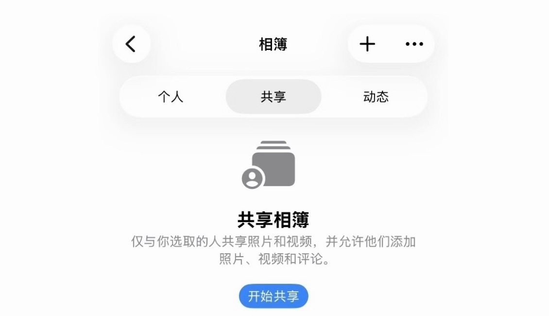 你有用过“共享相簿”这个功能吗？iPhone用户双方可以建立共享相簿，并上传下载