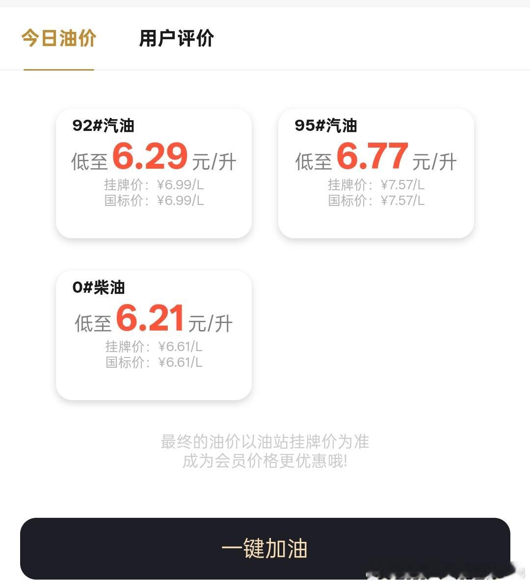 油价应该很快能回到5块的时代了吧[doge][doge] ​​​