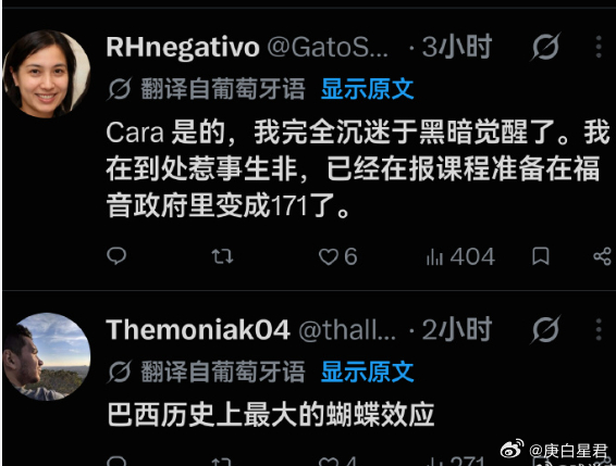 中国网民一句话，逆转了巴西大选？老铁，如果你想继续看到更新加上星标、点赞和在看否