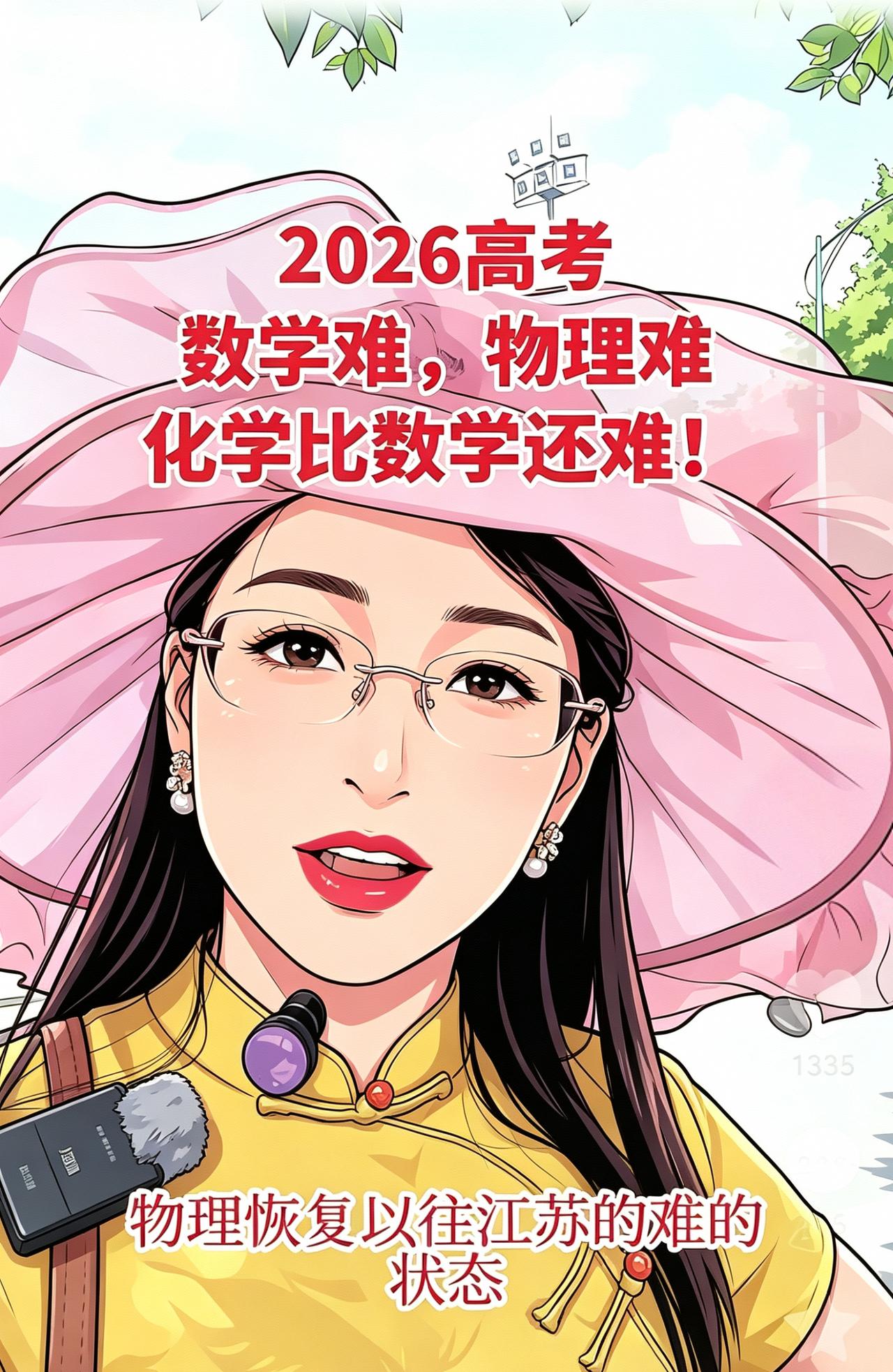 目标江苏，2026年全国一卷，哪科最难？恐怕难有定论。
数学考完，都说仅次于20