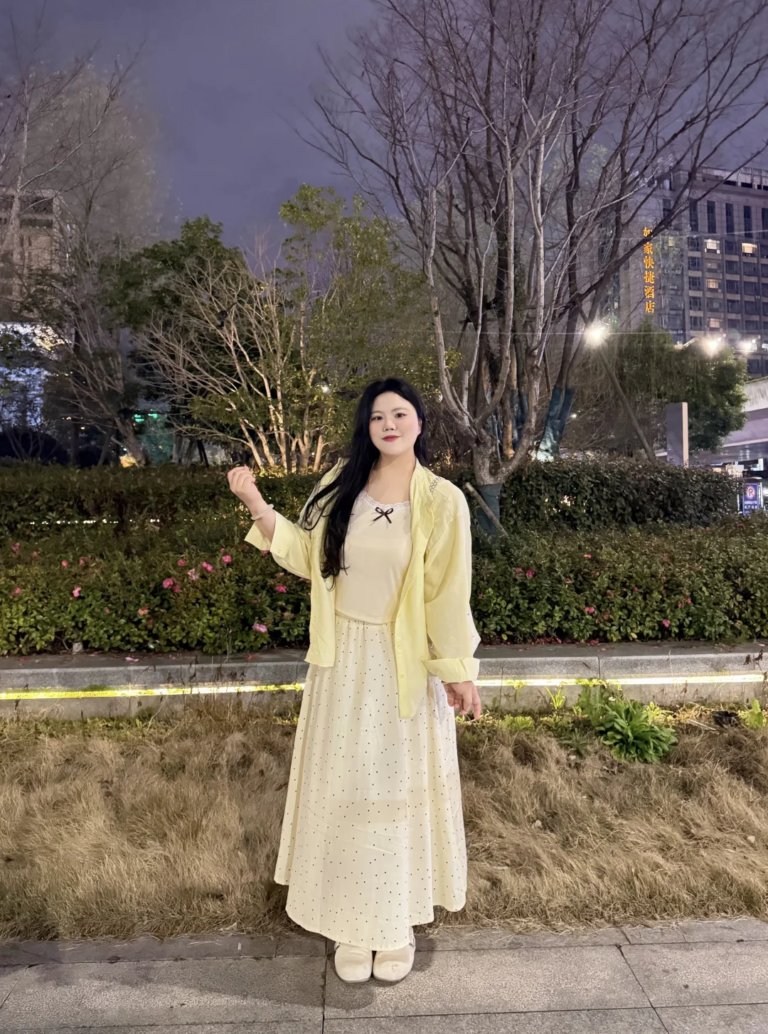 180斤｜大码女生春天这样穿也太温柔好看了吧