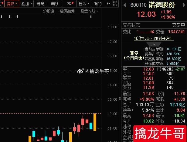 诺德股份600110📈涨停，恭喜耐心等待的朋友！[庆祝] ​​​