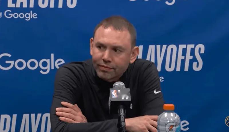 阿德尔曼：戈登没有时间限制，但大家都看得出他在吃力支撑
04月27日讯，在备受瞩