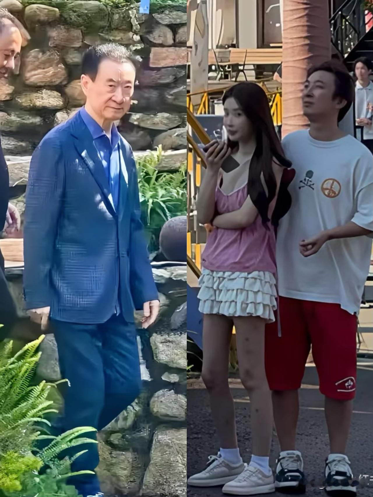 71岁的王健林背着几千亿的债务，留在国内四处奔走挑大梁，愁的人都瘦了一大截。
