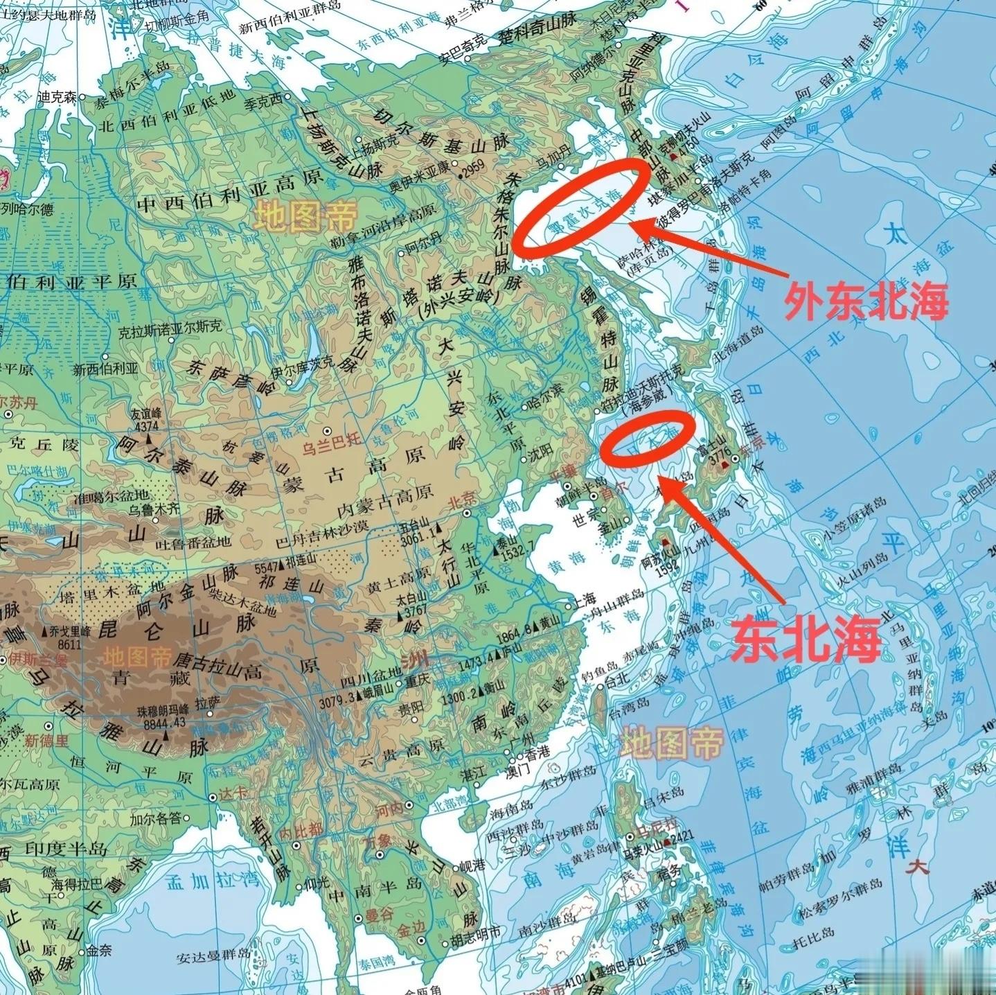 我读书的时候，地理学的还行，就一直有个想法。希望把日本海，改名为东北海，原因是叫