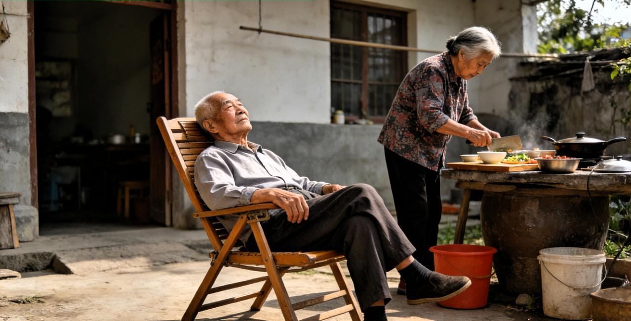 我开始怀疑养生了！
我爷爷今年94岁，奶奶92岁。如今两人生活自理，没去任何一个