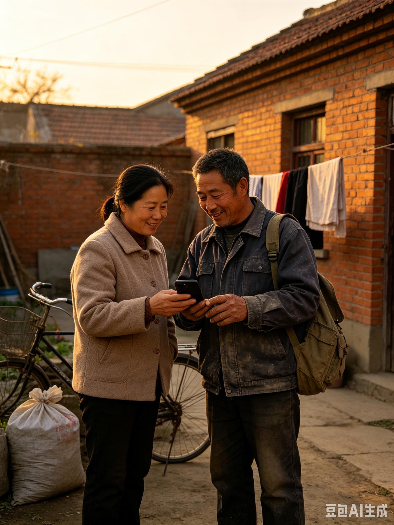 老公从正月十五就开始出去打工，到现在一共给了我50000块钱，我感觉非常知足
