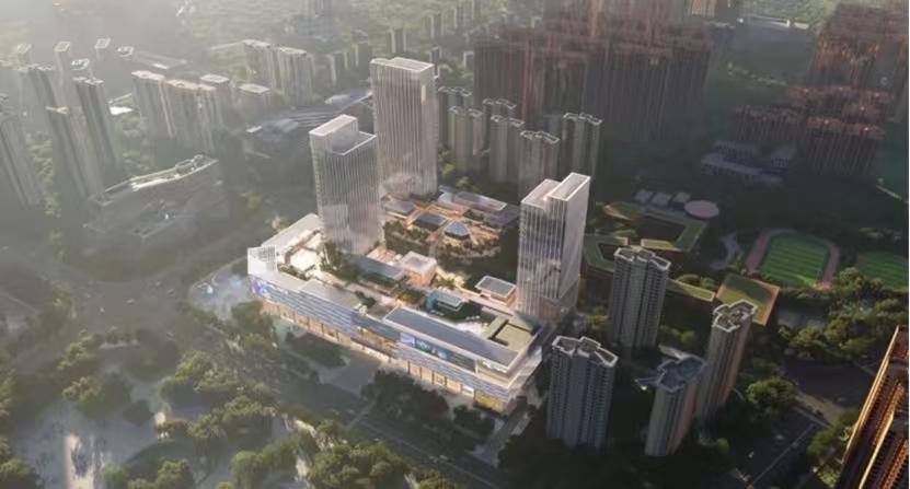 成都首座万象天地! 地铁直达+公园式沉浸式购物

成都首座万象天地主体结构全面封