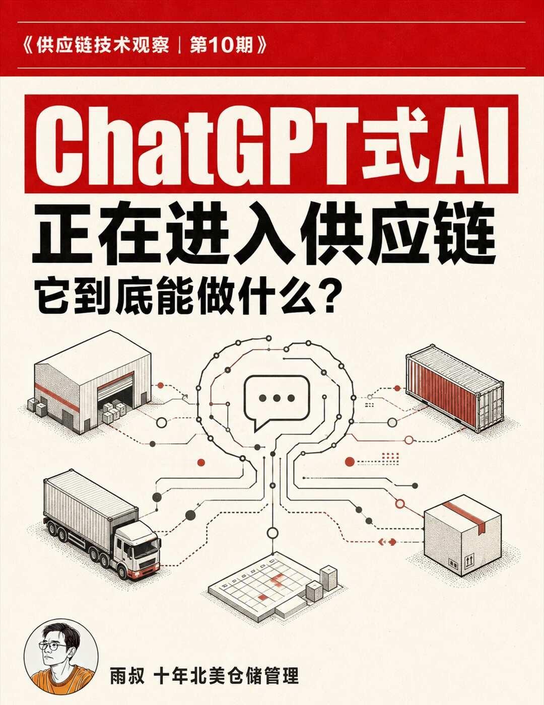 ChatGPT式AI正在进入供应链，它到底能做什么
[一] AI开始"说话"了