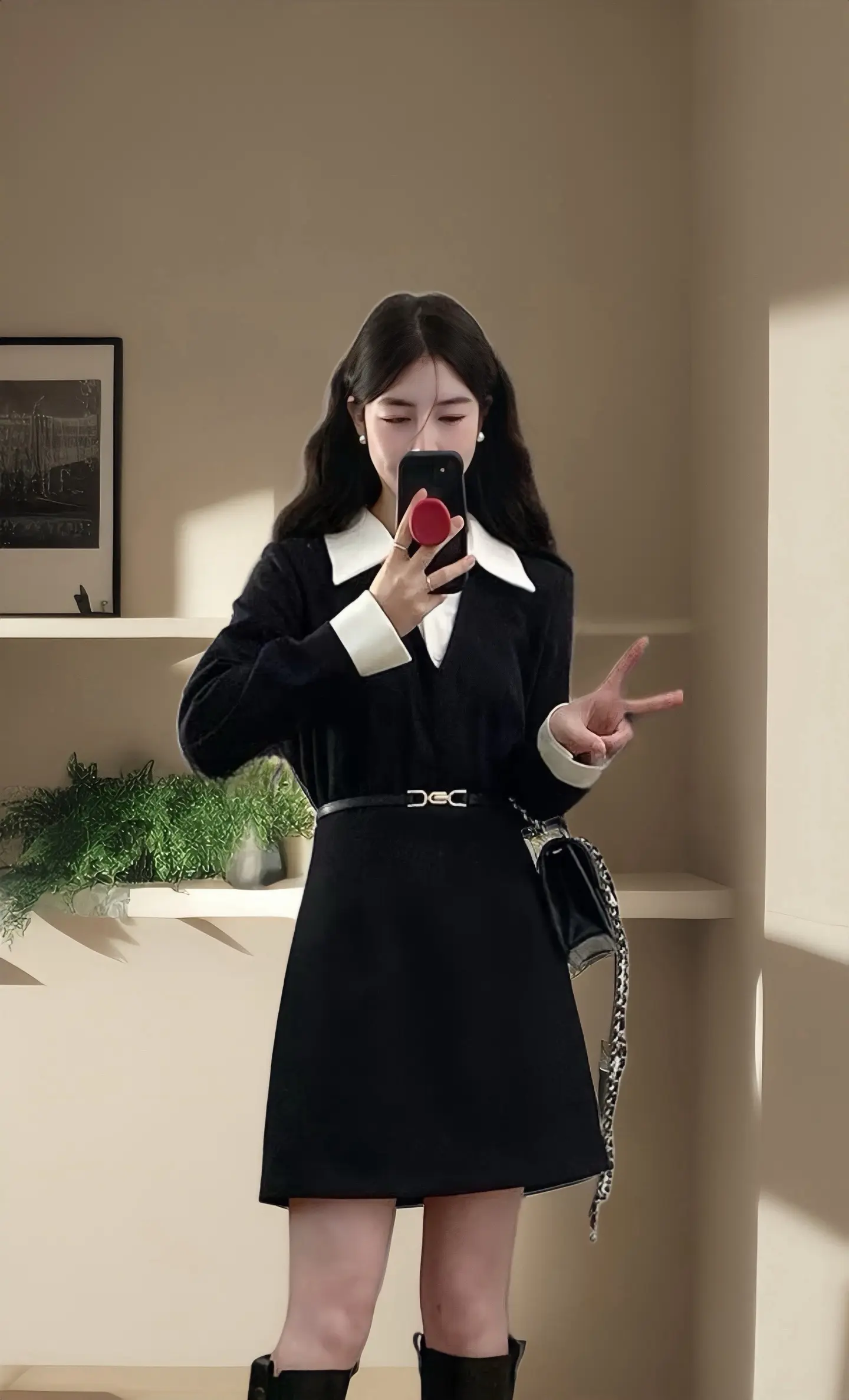 挖到一条宝藏假两件连衣裙，又酷又飒。👗宝子们，今天必须给你们分享一款...