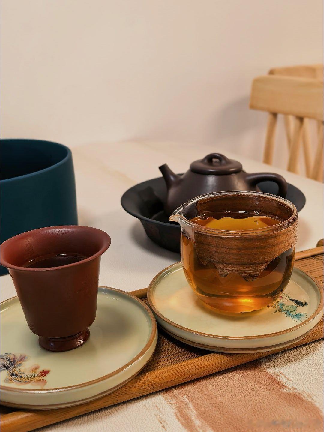 茶🍵，好不好喝还是次要的，主要还是要那个赶脚 