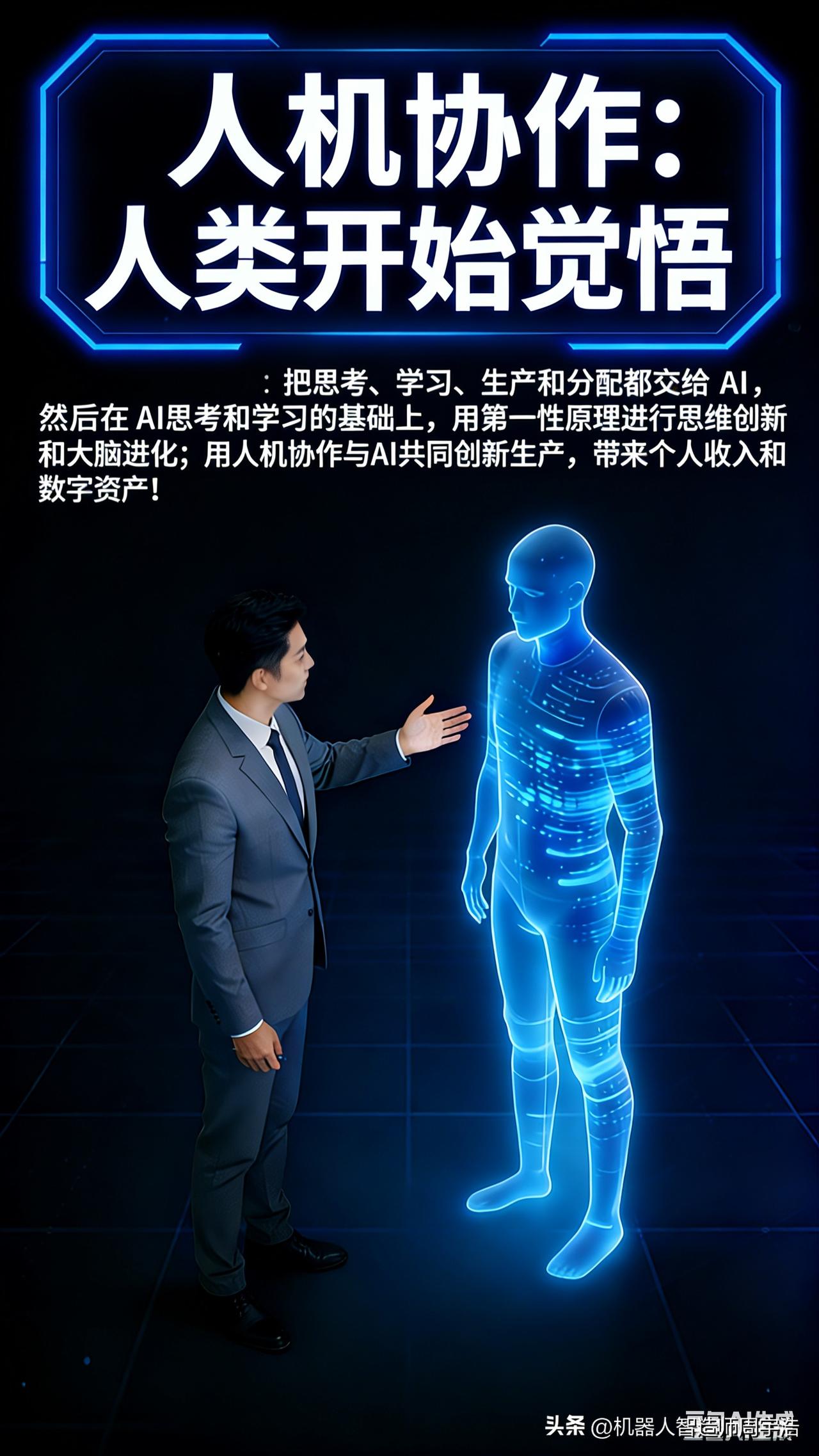 未来3年将是人类历史上最疯狂的三年，世界和人类都将被重塑！
1、人类开始觉悟:把