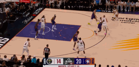 约基奇抛投！！ 