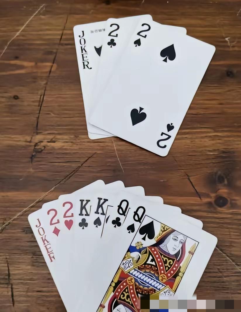 别挣扎了，就一手牌权，怎么打怎么输。