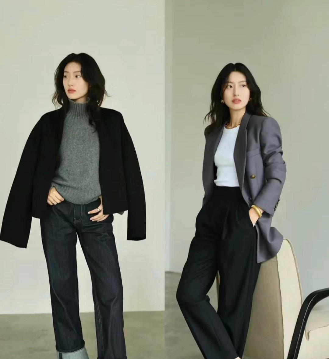 40岁的女人秋冬穿搭简约为主，秋不穿花、冬不露腿，大气又得体
40岁的女性在穿衣