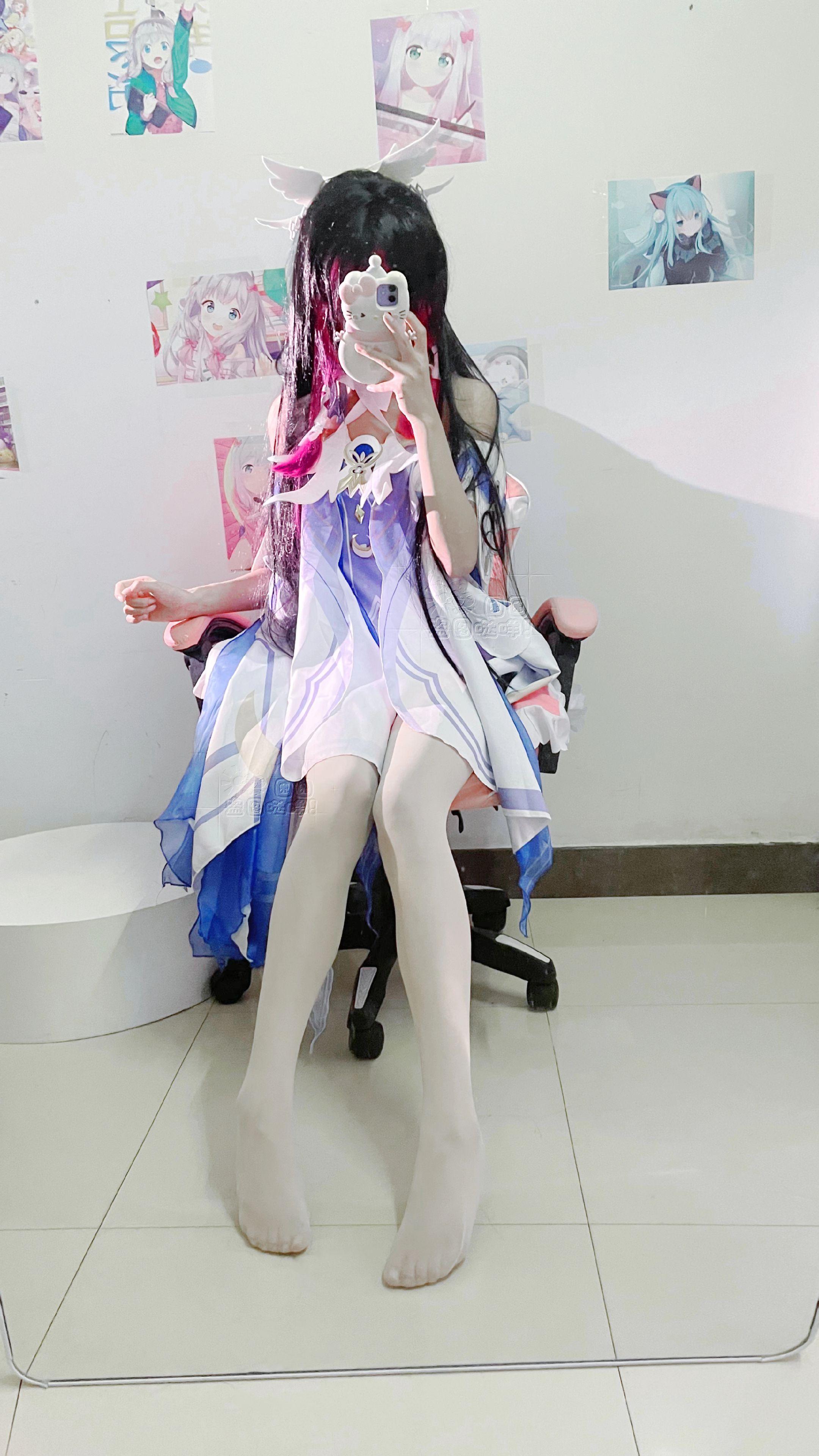 哥伦比娅 原神 少女哥伦比娅 cos试衣 少女哥伦比娅cos