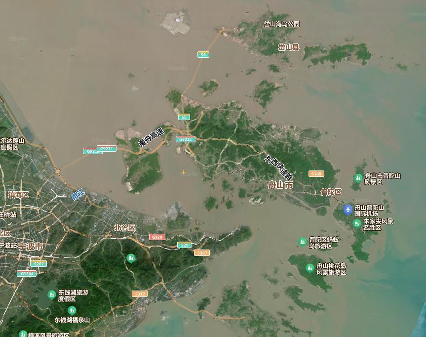 宁波到舟山市的陆路连接，竟然只有一座跨海大桥，那节假日得堵成啥样？舟山市是一个完
