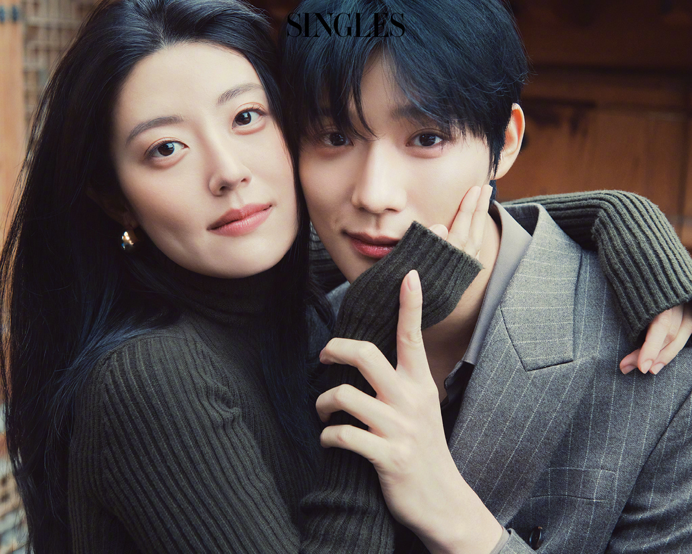 南志铉文相敏 Singles画报 韩剧恩爱的盗贼大人