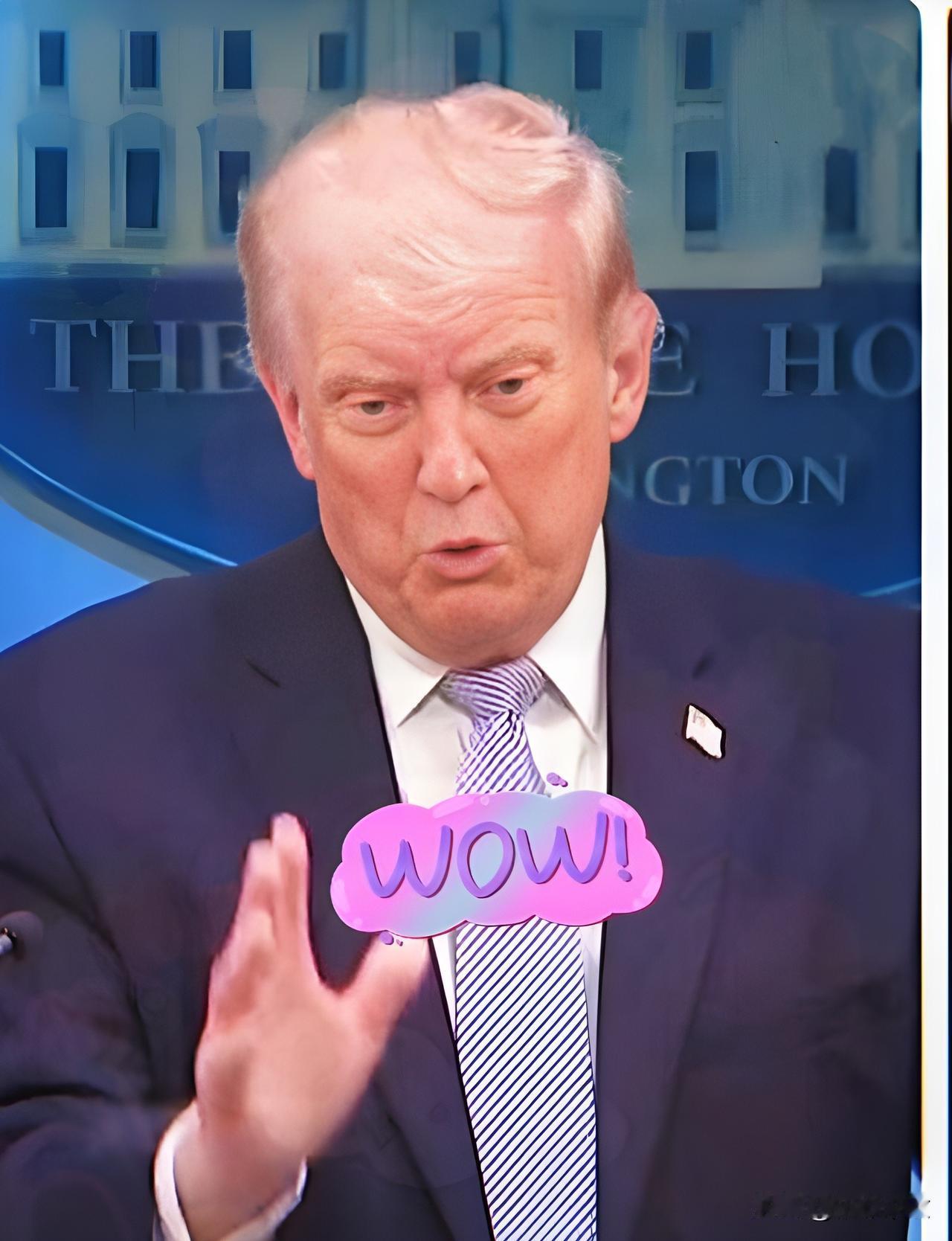 特朗普又放话了！
4月23日，美国总统特朗普突然放话，对伊朗不想仓促行事，但军事