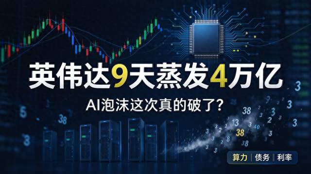 英伟达9天蒸发4万亿：AI泡沫这次真的破了？