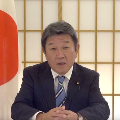 11月12日，日本外相茂木敏充在加拿大出席G7外长会议期间就中国驻大阪总领事薛剑
