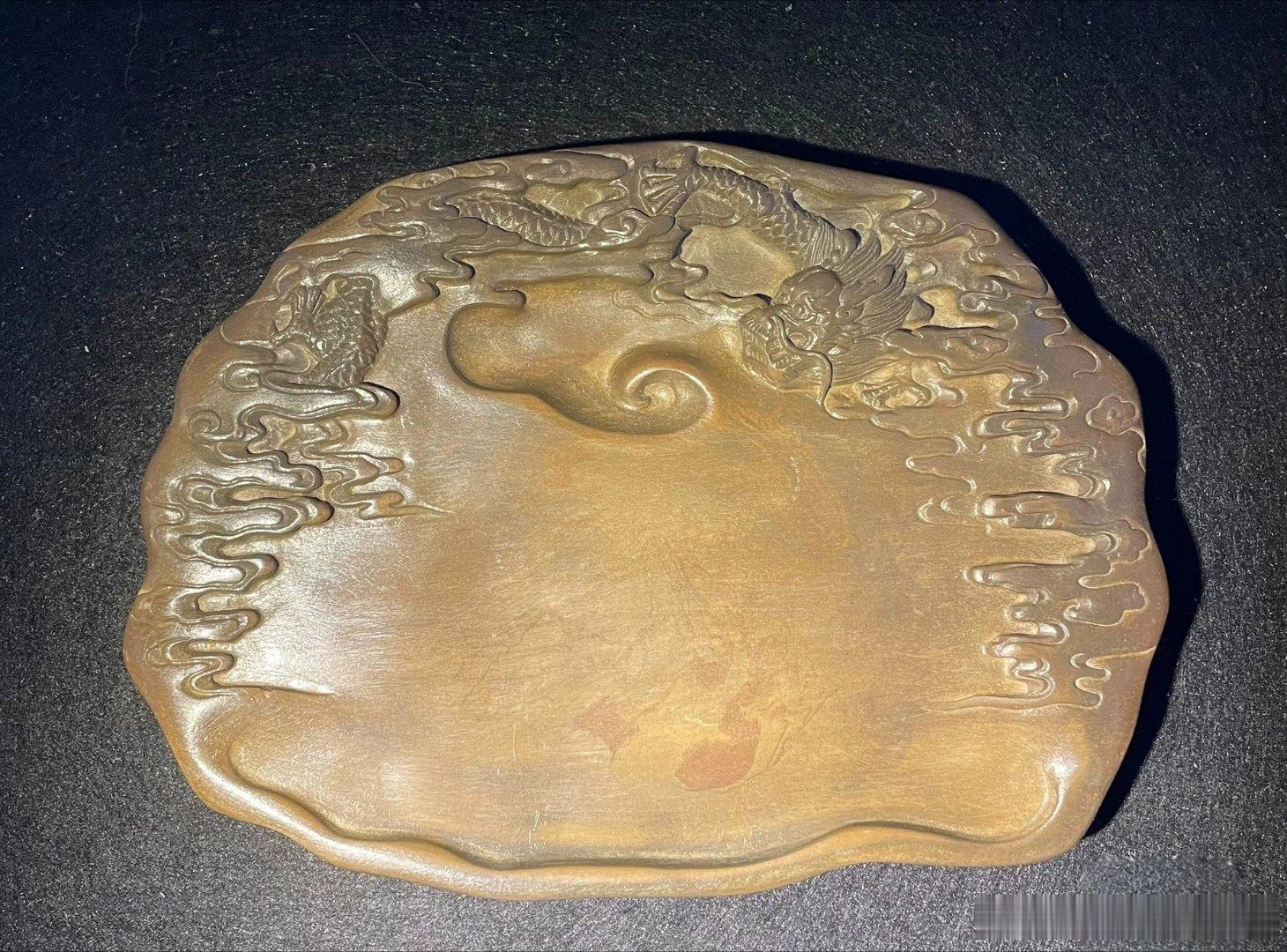 【精品展示】（二）砚台系列（4）：澄泥砚❷～～大师蔺涛作品③。与师友们分享，一手