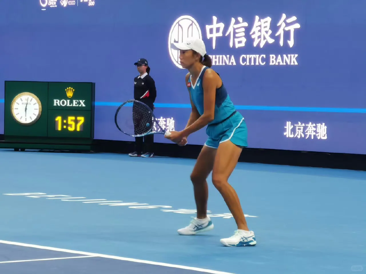 来听听张帅中网首轮获胜后的现场采访🎙