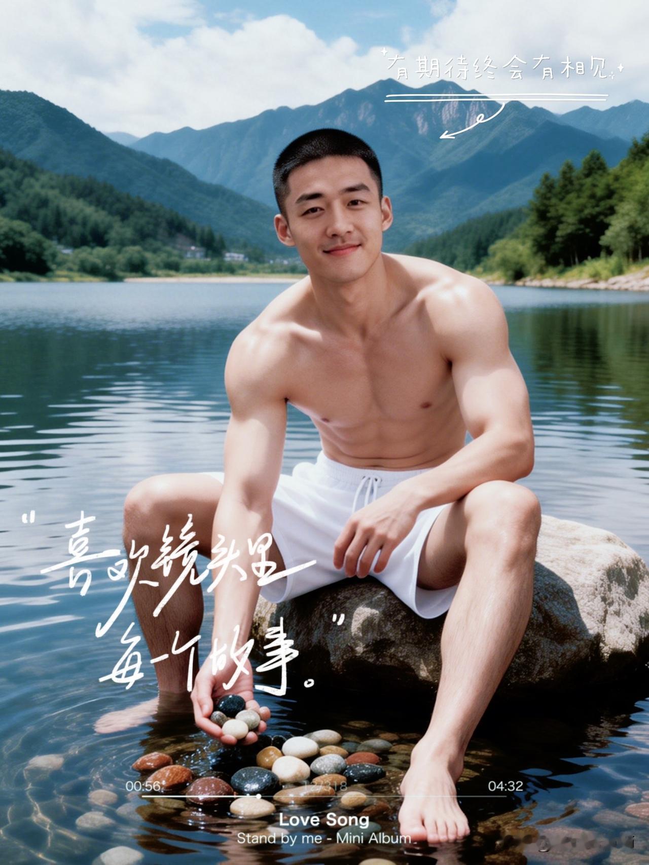 你来人间一趟，可别错过开心哦帅哥 男人 薄肌男孩