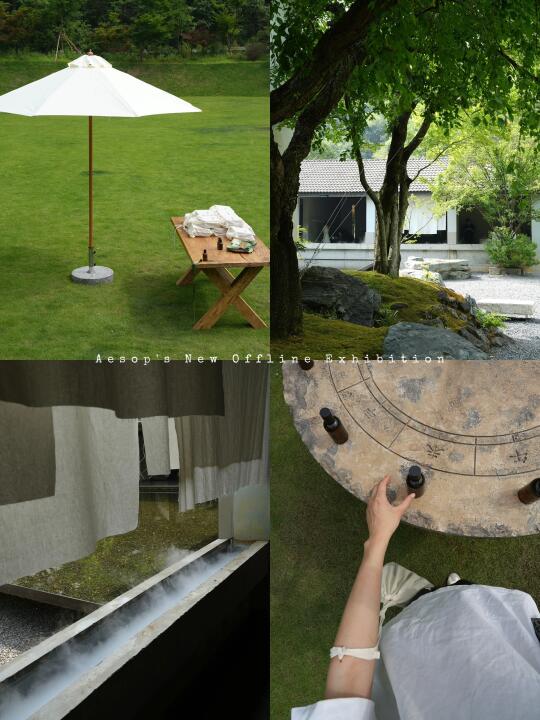 今天的Aesop现场每一张都能当屏保的程度