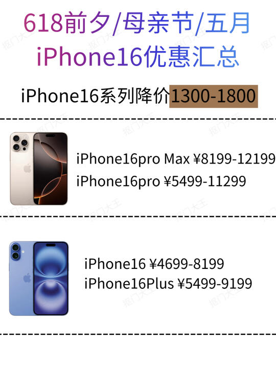 救命🆘iPhone16价格跳水😭618抄底攻略💥