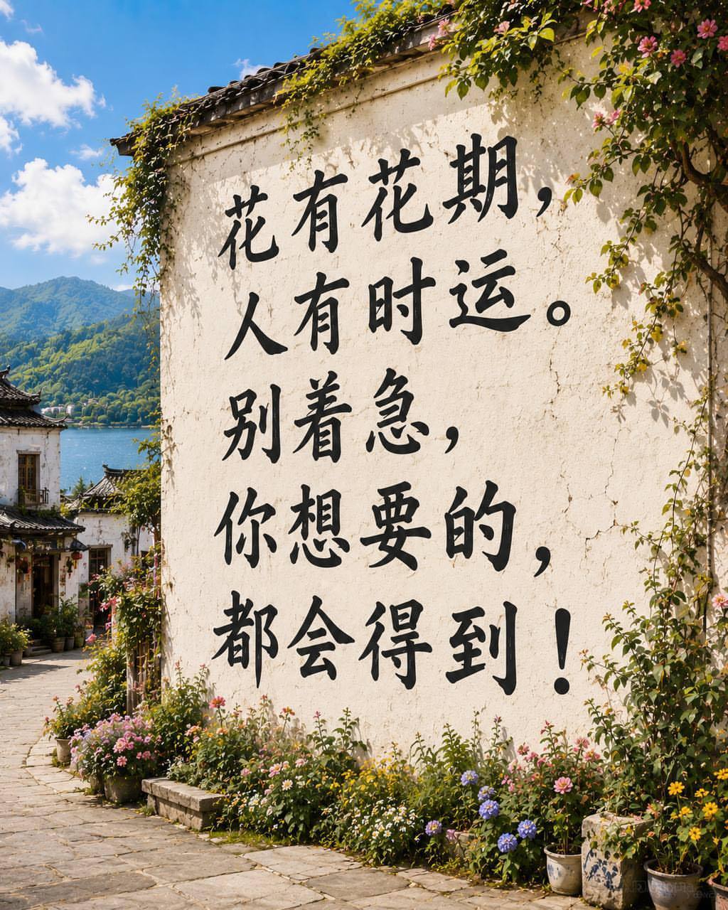 总有一天我们要用自己的力量站稳，这是我们约好的，你可别输了。早安！早安心语早安
