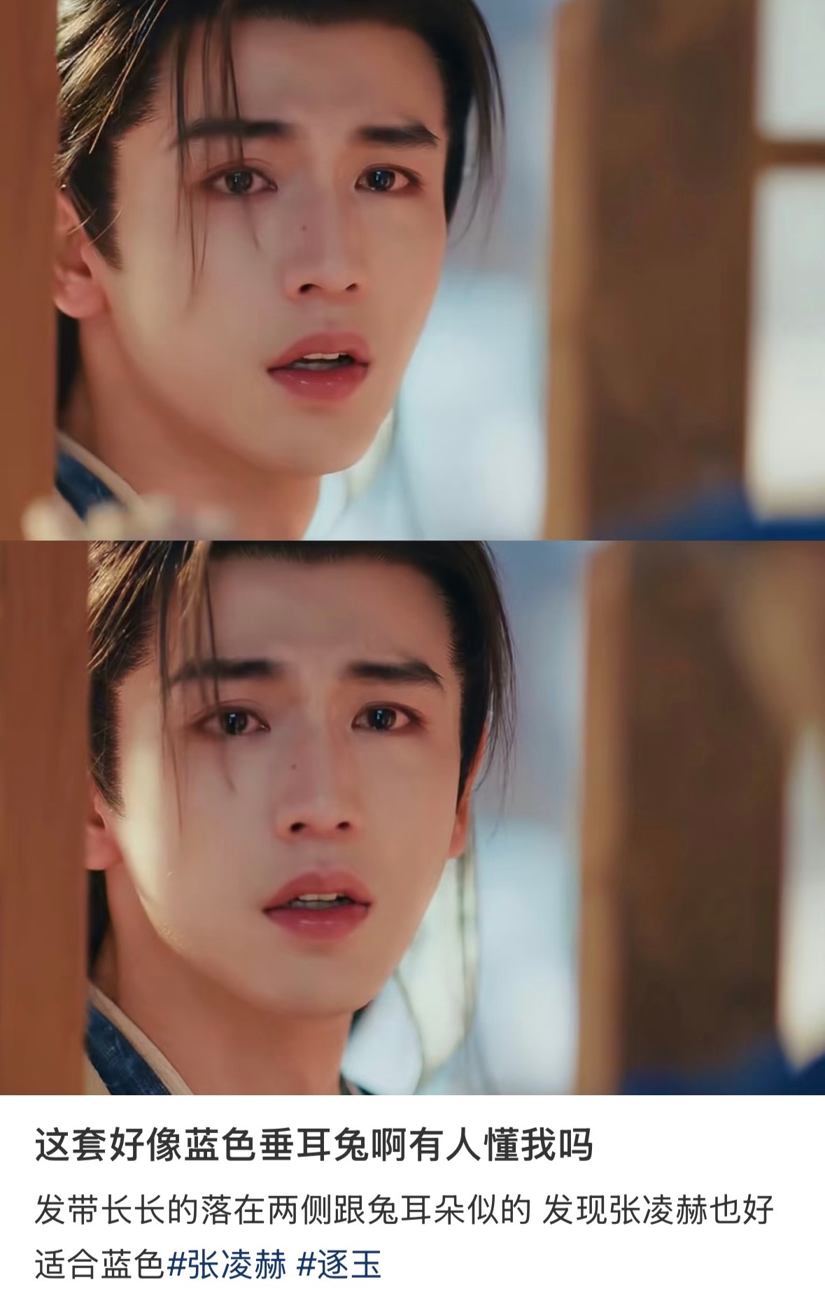 张凌赫你是一只萌萌的垂耳兔~ 