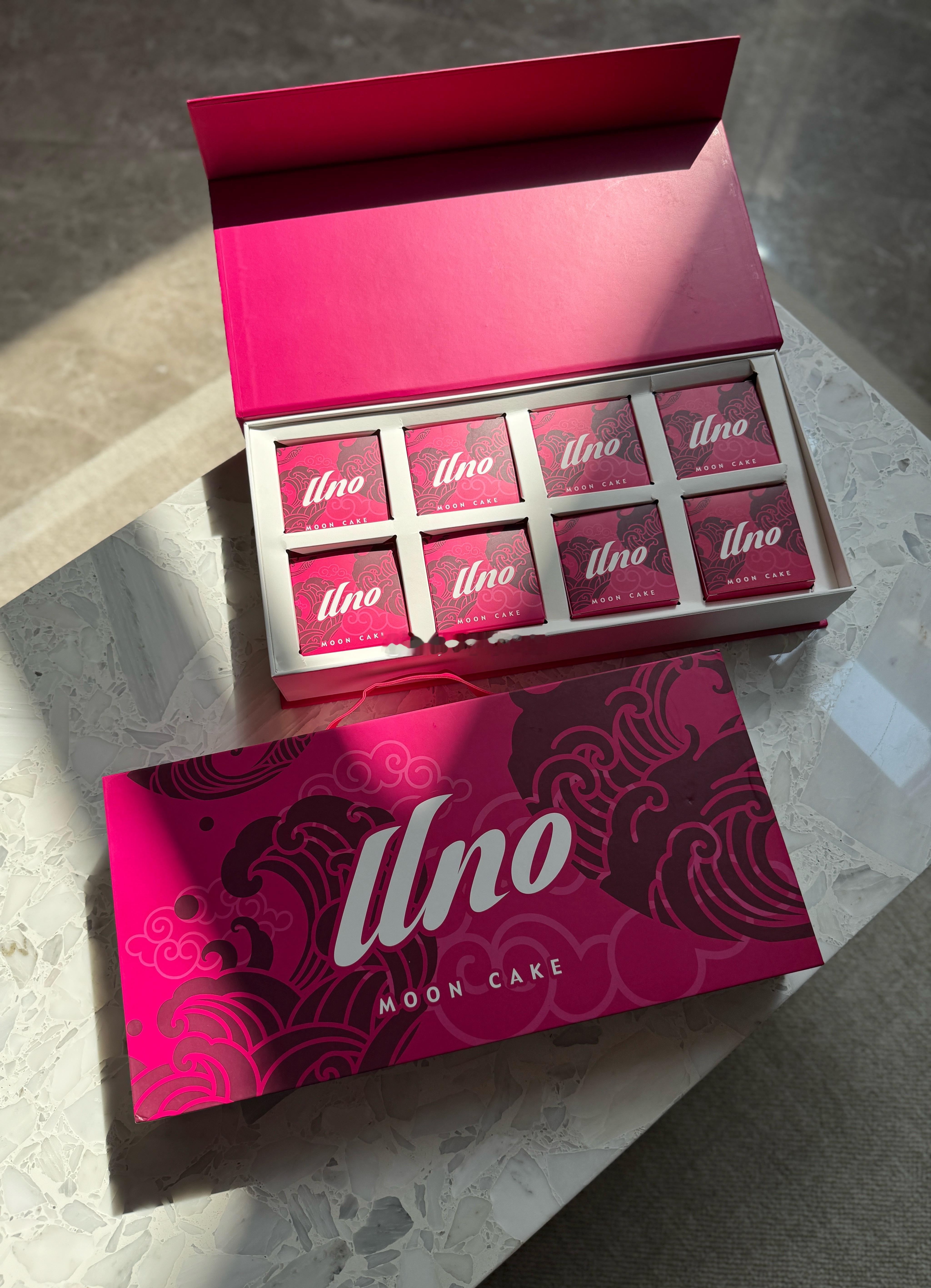 收到好兄弟的粉嫩月饼礼盒🎁超开心😃   感恩🫰梦想家ALI ​​​