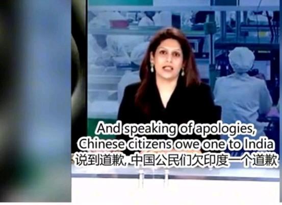 ”中国公民们欠印度一个道歉”这次网友真惹甲亢姐生气了，原因是网友对在印度境内制造
