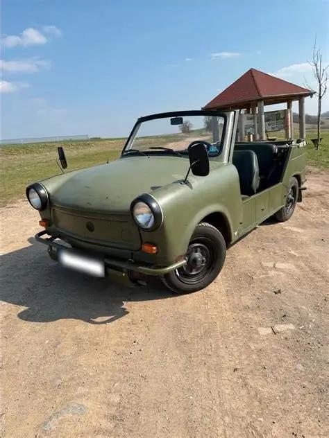 冷门小车·东德军队敞篷越野勤务车
Trabant 601 Kübel是东德人民军