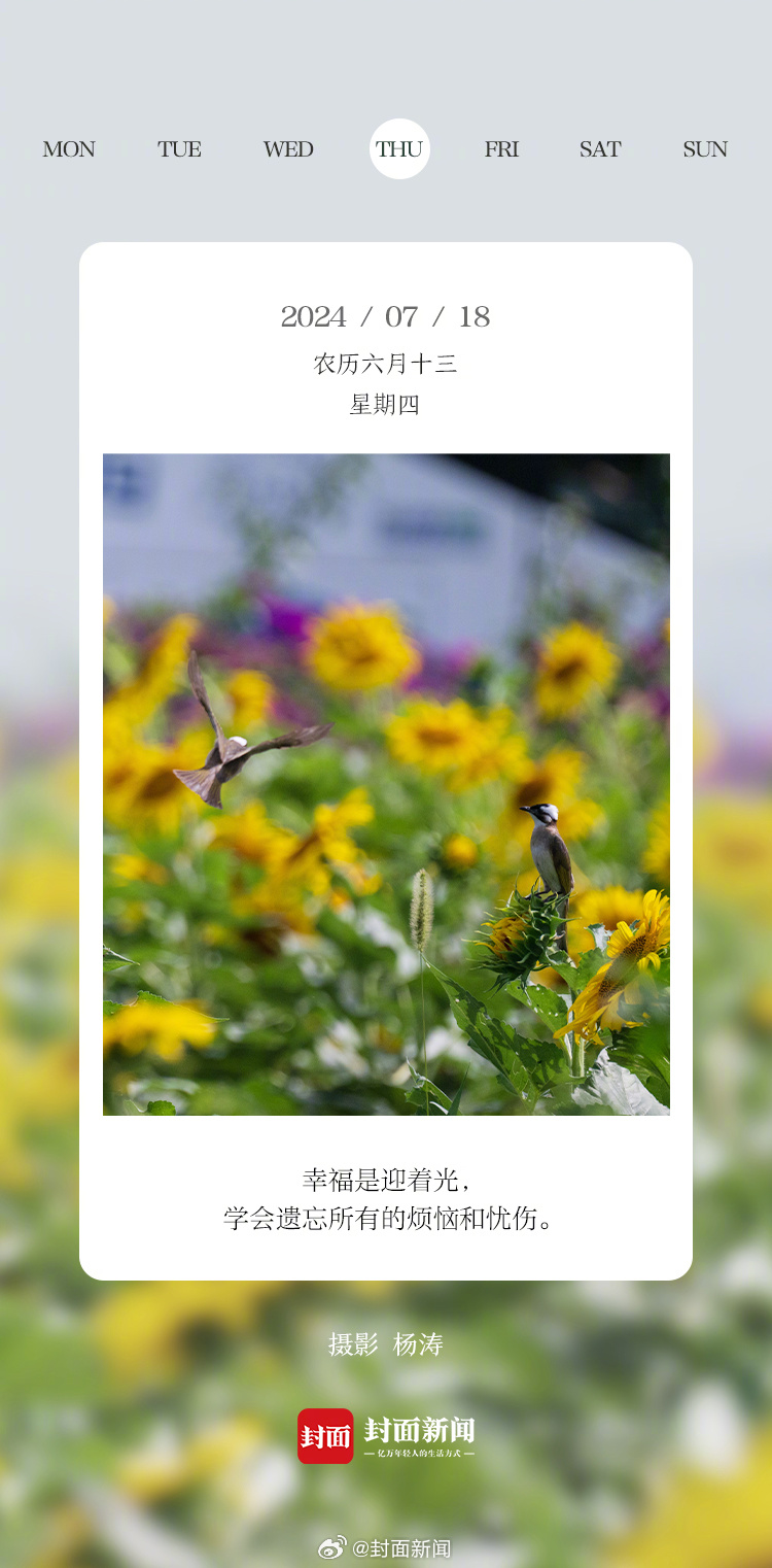 #小封日历# 早安，周四啦！今天叫醒你的是_____？[哈哈] ​​​