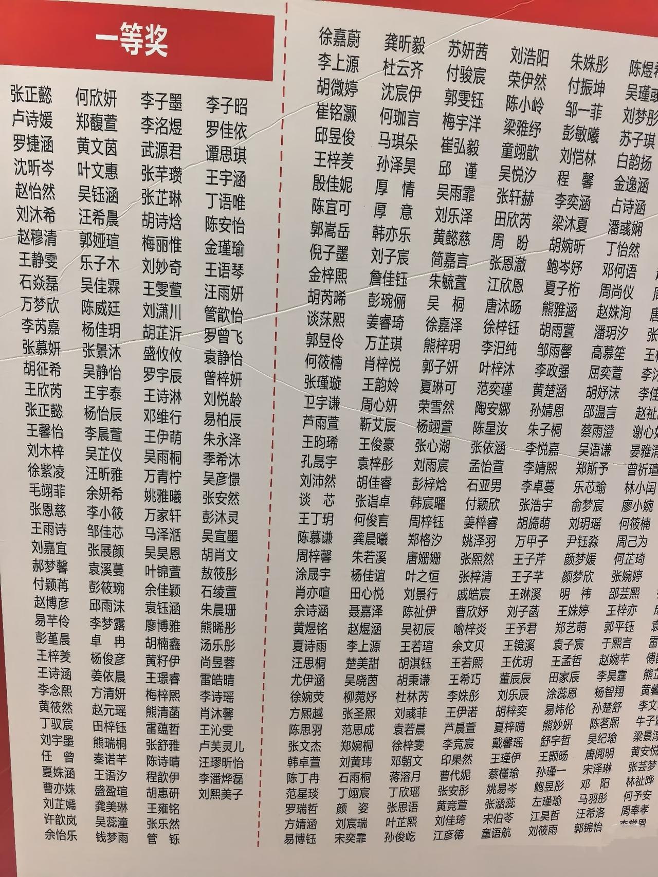 @问一问，总结一下图片里名字中的高频字。回复：一整页的珊！刘熙美子会不会被当成日