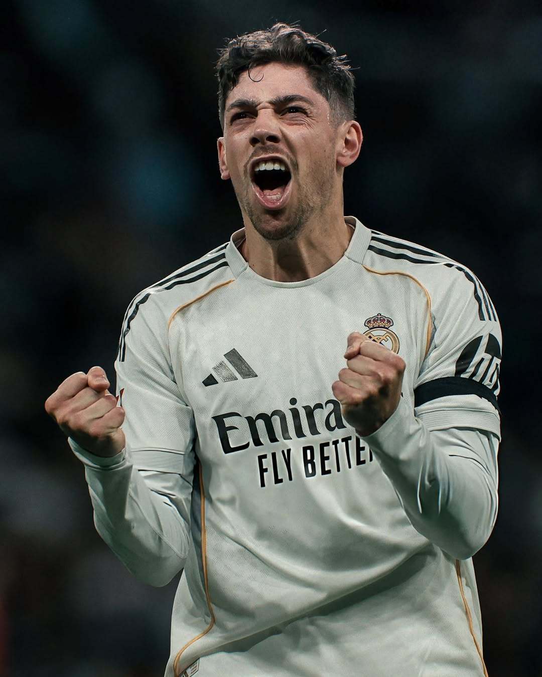 皇马巴尔韦德 挥拳怒吼庆祝全捕捉（终于等到有摄影师完整拍完全套了） 