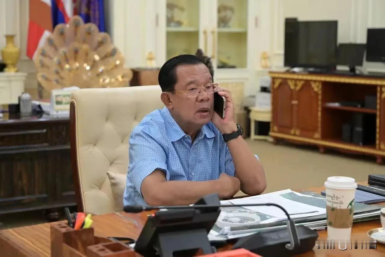 只能咖续命？洪森在社交媒体说参议院例会他不参加了，因为他要 24 小时指挥柬埔寨