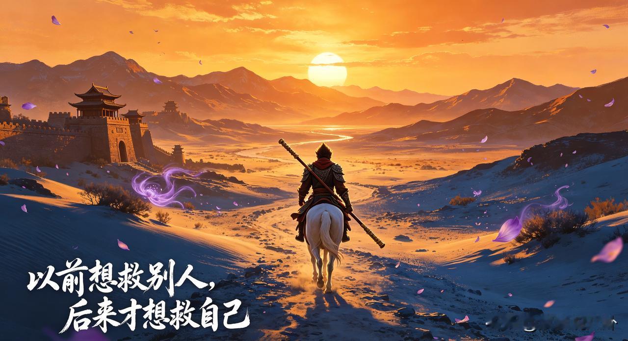 我们终究活成了戴上金箍的孙悟空。
 
为守护家人，学会把情绪悄悄藏起；
为糊口谋