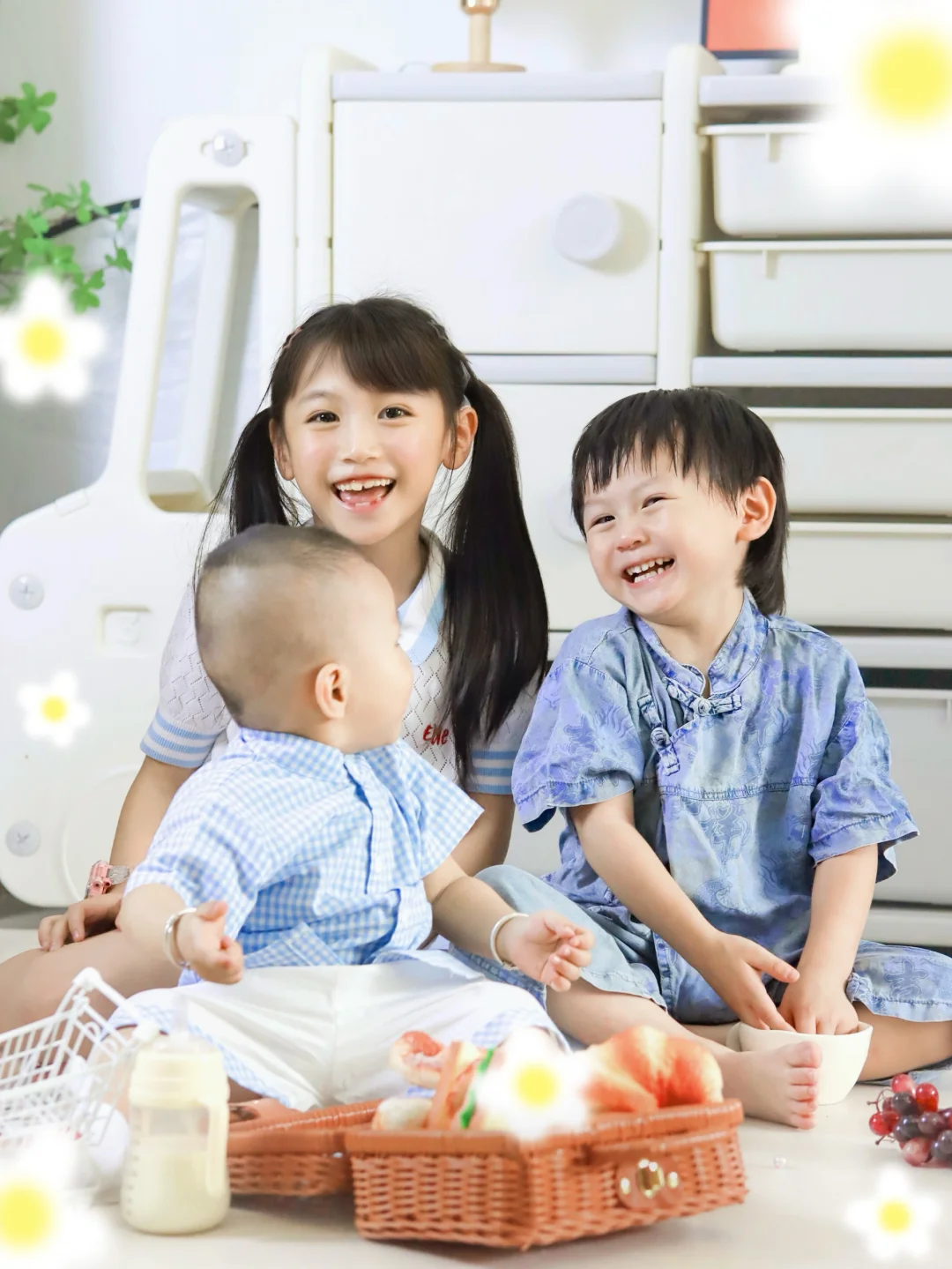 在32岁完成生娃任务/一不小心生了三个娃