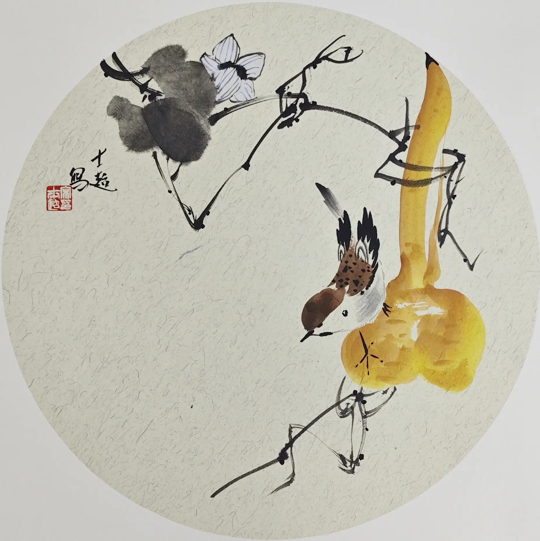 国画小品。       国画小品