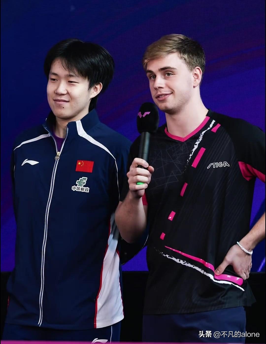 3月10日，莫雷加德发文说：“在重庆度过了很开心的几天！和王楚钦一起的抽签仪式很