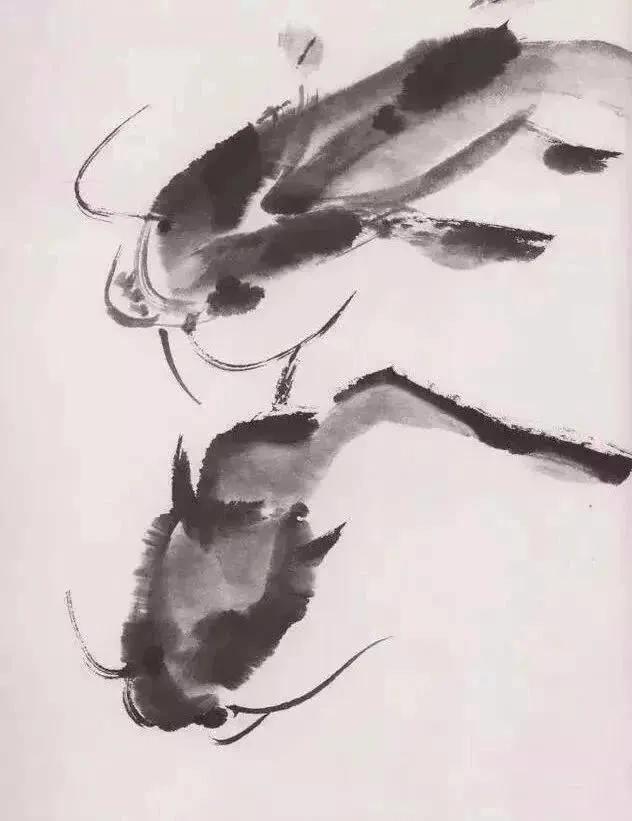 我们知道黄胄画驴那是一绝，您见过黄胄画鱼吗？他画鱼也是功力深厚甚至有人认为黄胄画