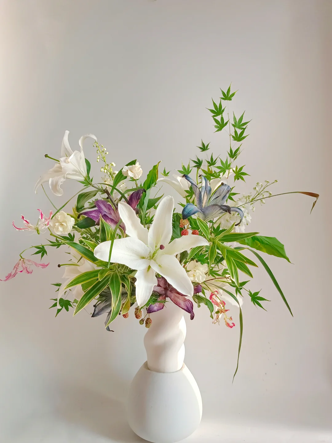 百合花事