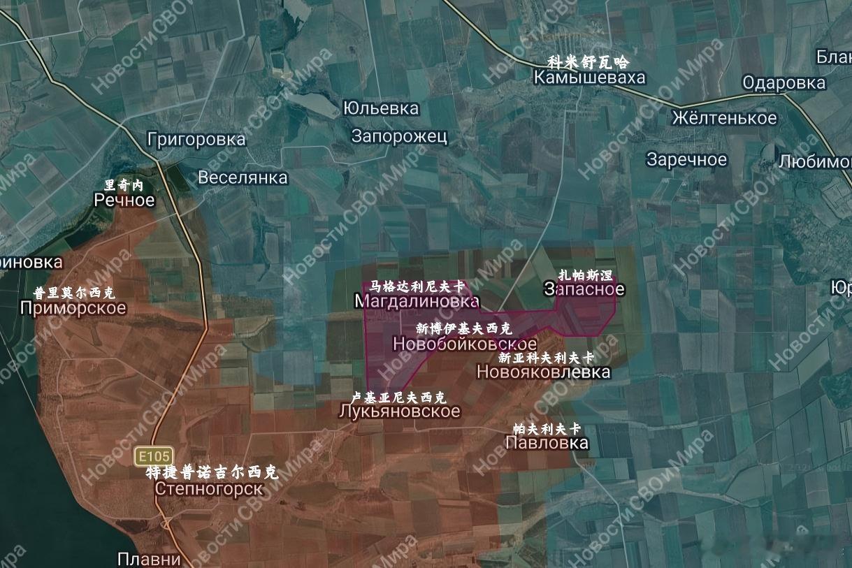 啊，在乌军253团带着两个128旅以及海妖团反击的同时，VDV解放了马格达利尼夫