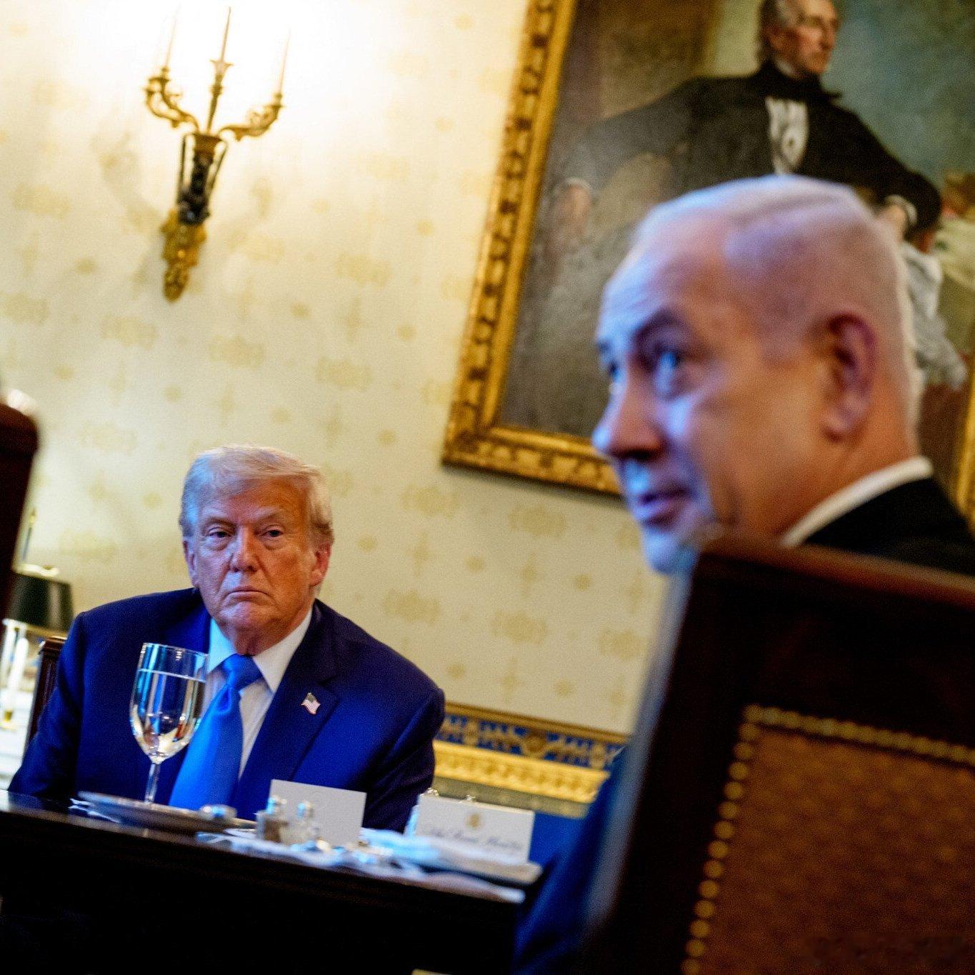美以撕破脸了........据美媒Axios：战犯内塔尼亚胡正丧失美国共和党人支